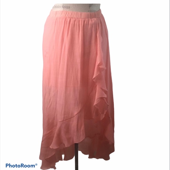 Just Be Ruffled Maxi Skirt - Picture 5 of 11